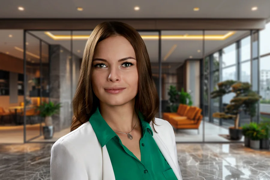 Businessfrau, Businessportrait von Fotostudio Wagner, München